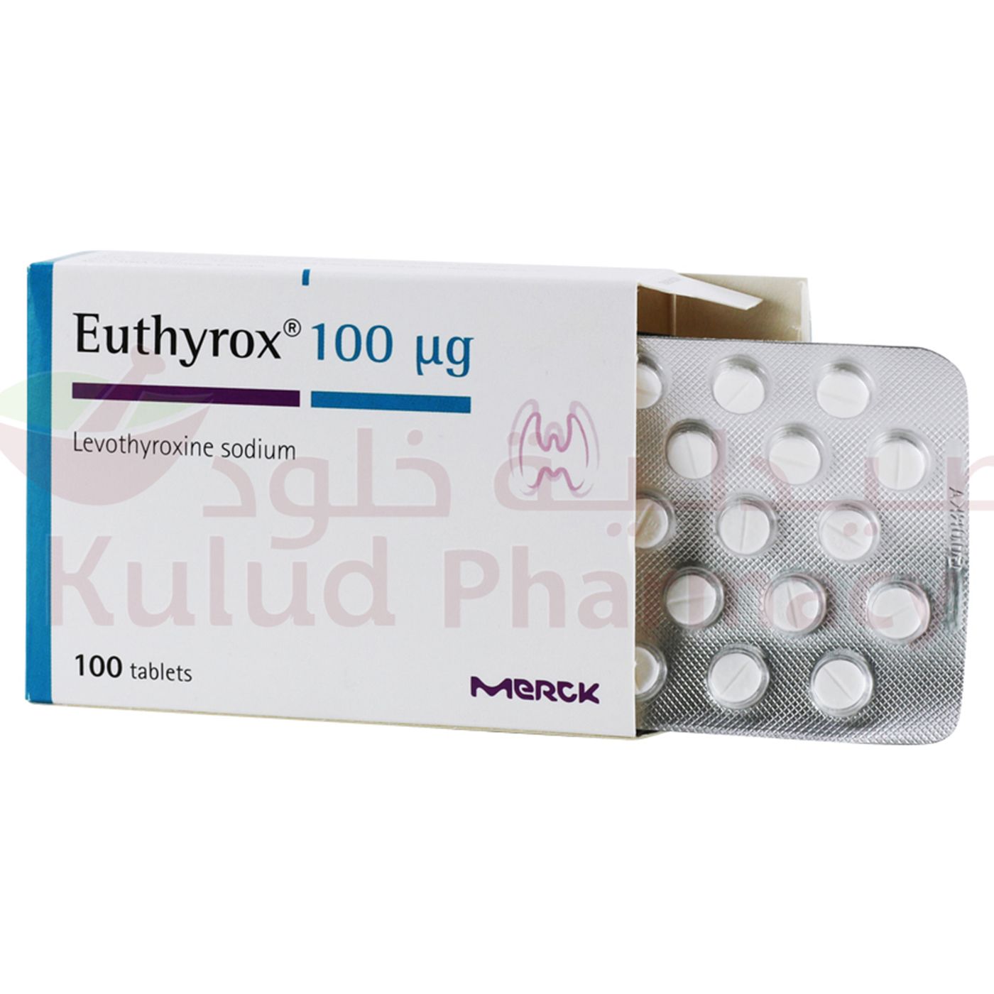 EUTHYROX 100 cpr 100 mcg 100 pce