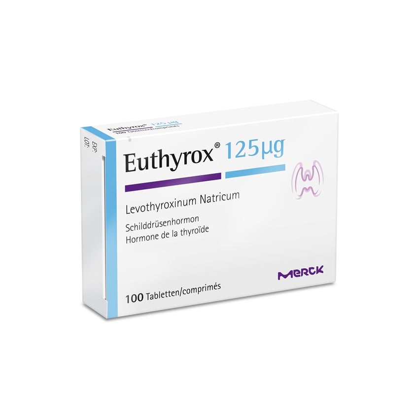 EUTHYROX 125 cpr 125 mcg 100 pce