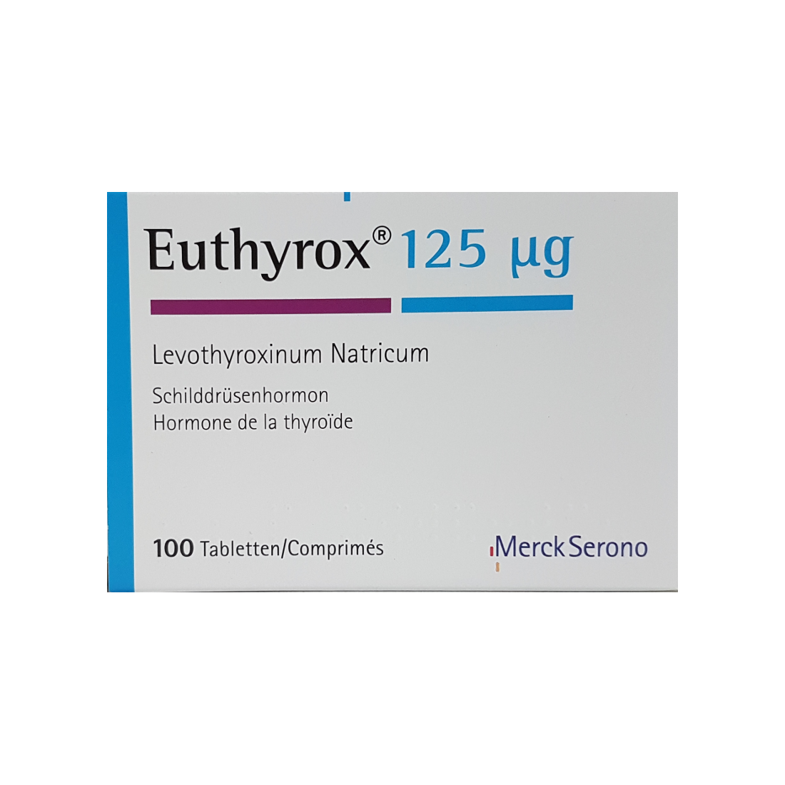 EUTHYROX 125 cpr 125 mcg 100 pce