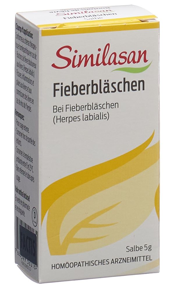 SIMILASAN Boutons de fièvre crème tb 5 g