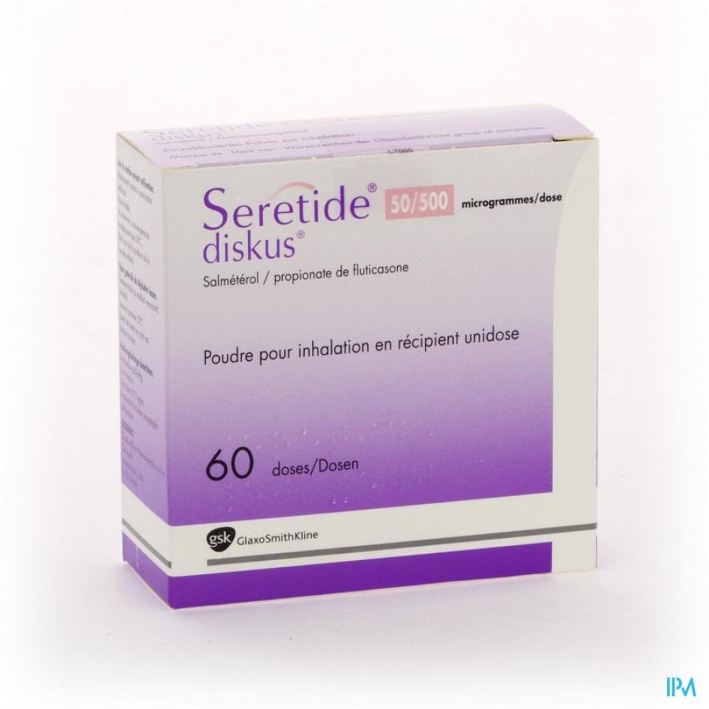 Seretide Diskus 500, Multidosen-Pulverinhalator