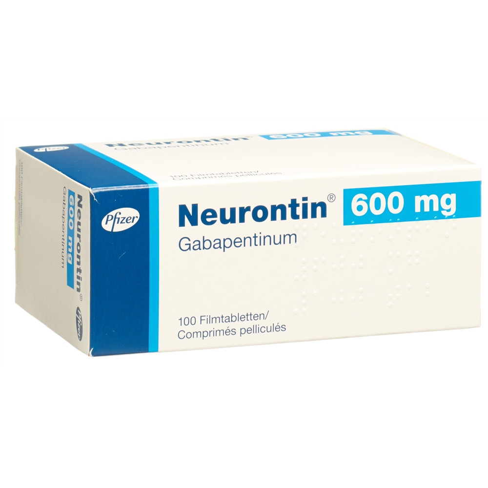 NEURONTIN cpr pell 600 mg 100 pce