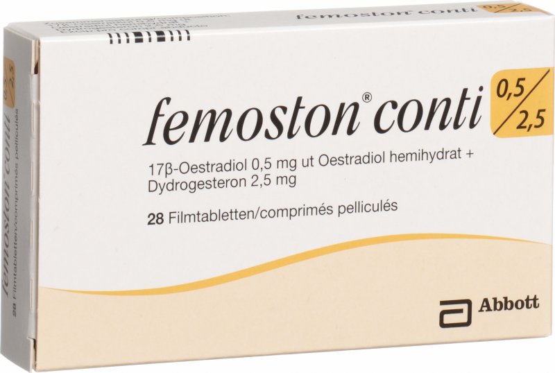 Femoston conti 0.5/2.5, comprimés pelliculés