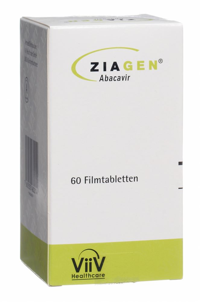 ZIAGEN cpr pell 300 mg 60 pce