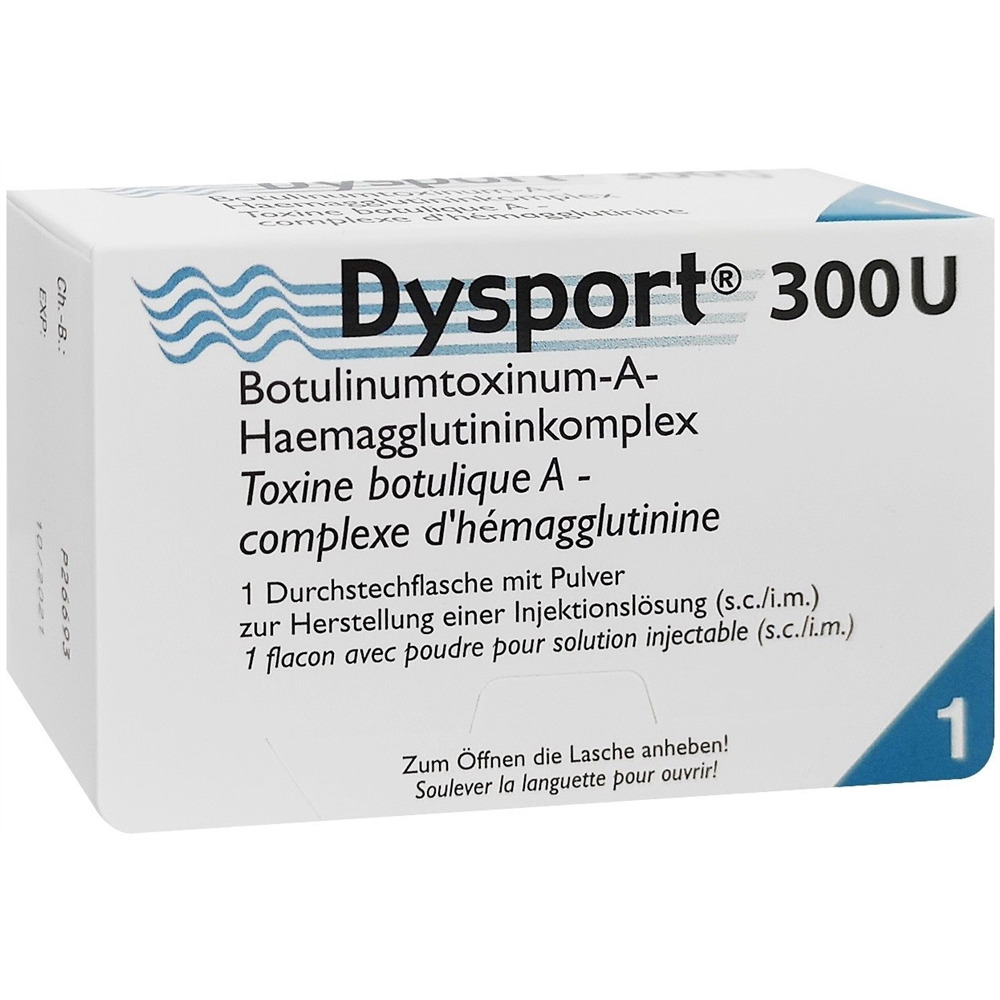 Dysport 300U, Pulver zur Herstellung einer Injektionslösung