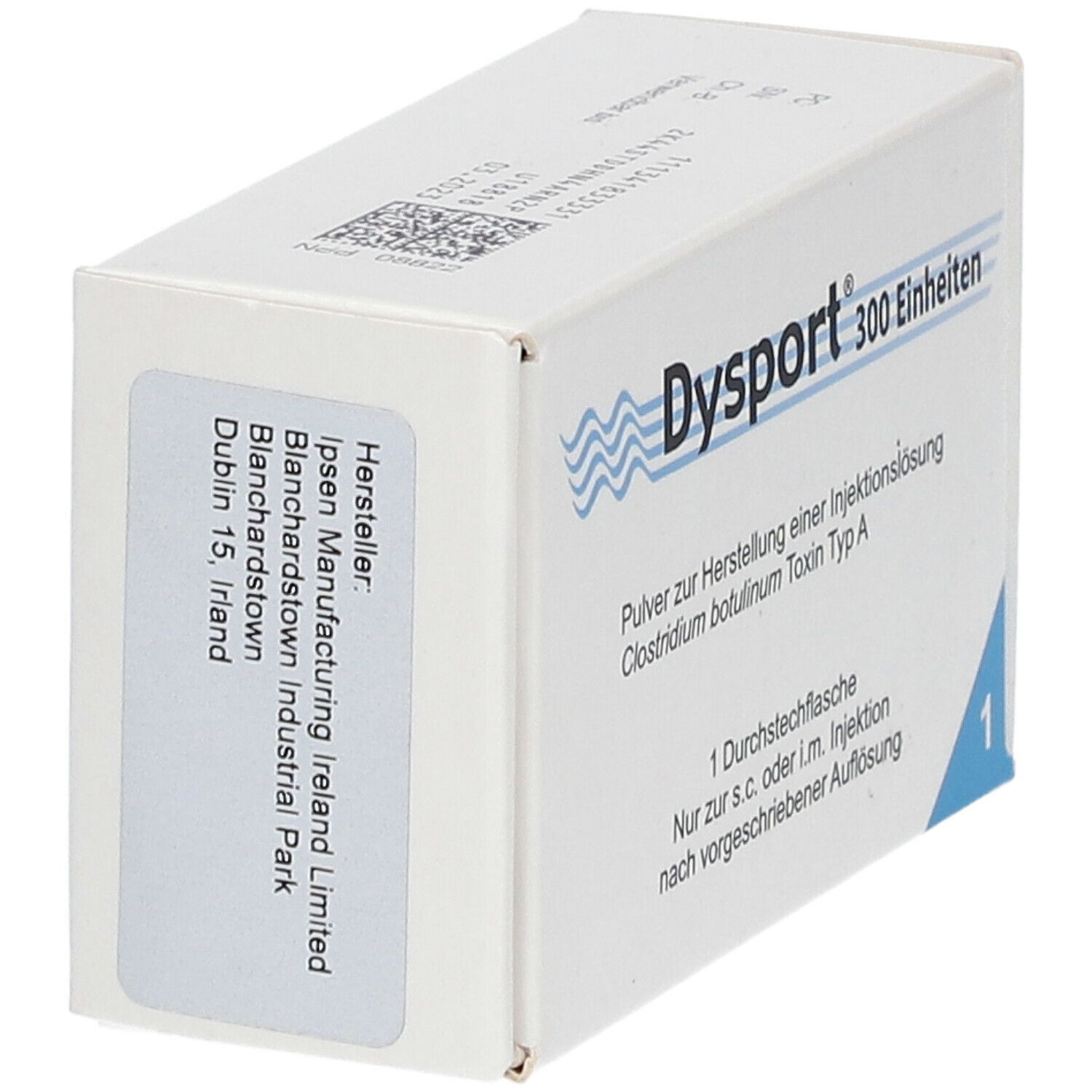 Dysport 300U, Pulver zur Herstellung einer Injektionslösung