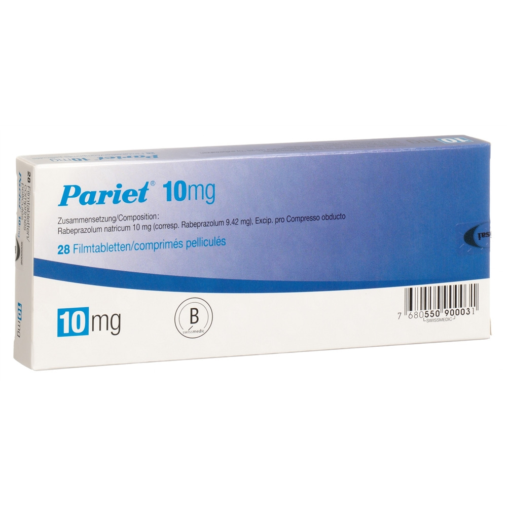 PARIET cpr pell 10 mg 28 pce