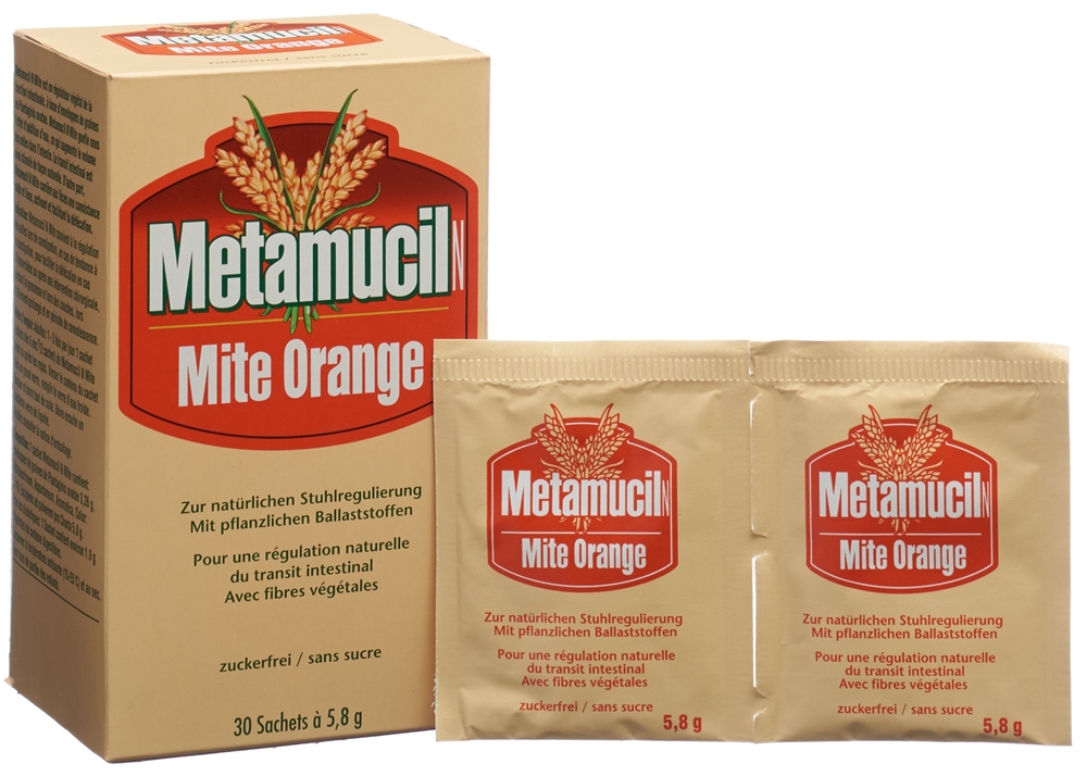Metamucil N Mite orange, poudre