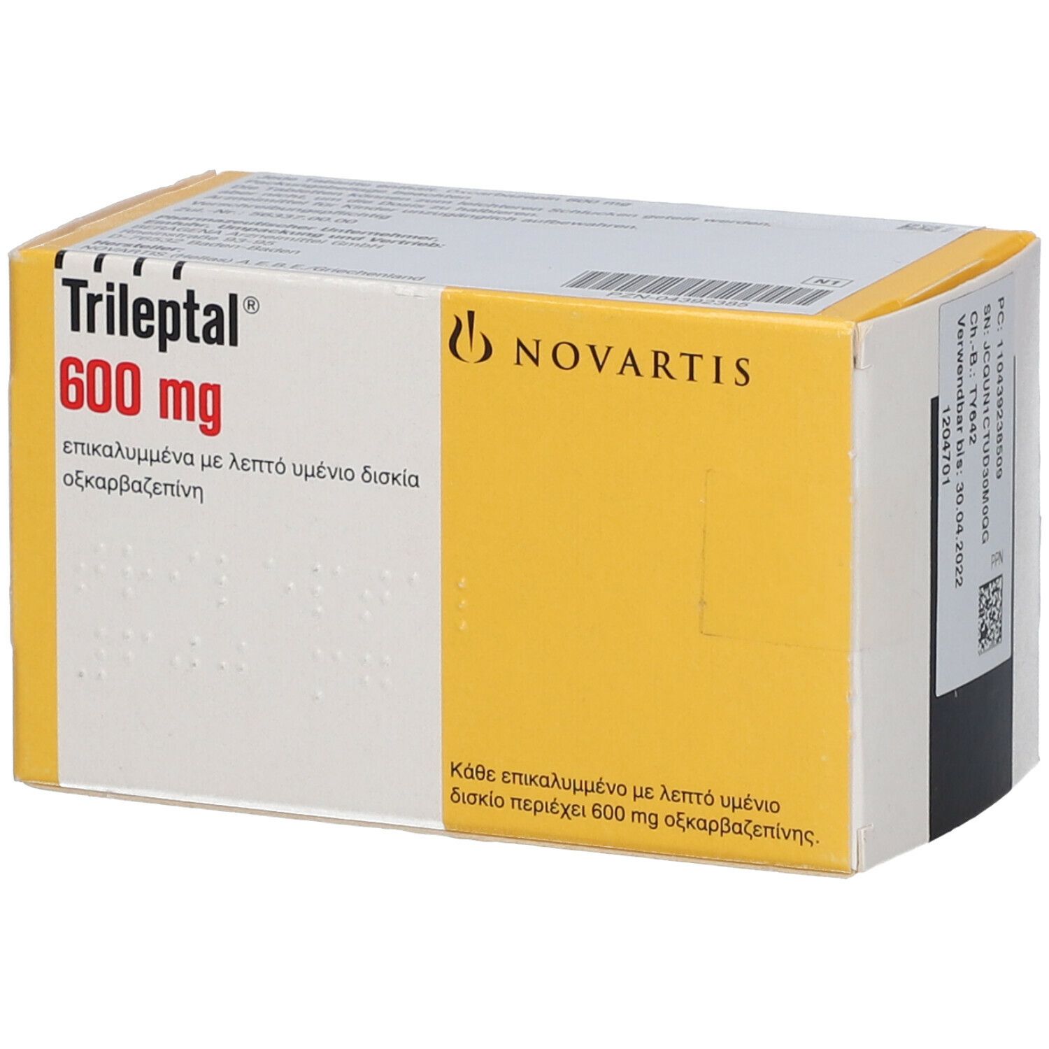 Trileptal 600 mg, Filmtabletten
