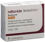 Miflonide Breezhaler 200 mcg, Hartkapseln mit Pulver zur Inhalation