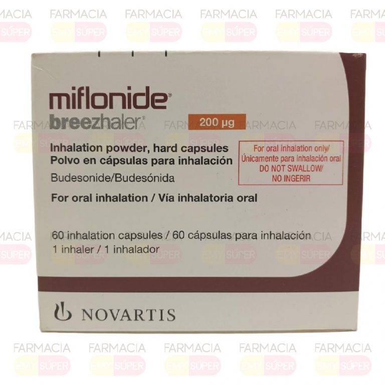 Miflonide Breezhaler 200 mcg, Hartkapseln mit Pulver zur Inhalation