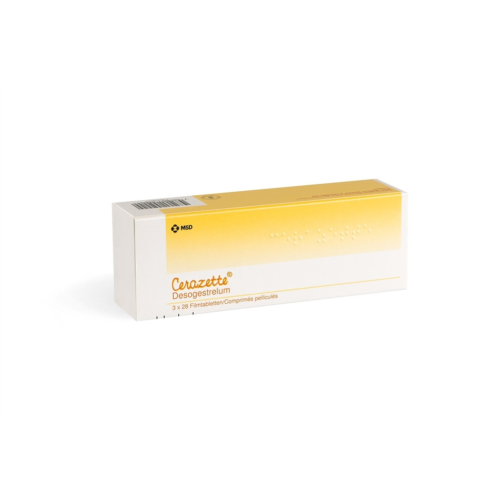 CERAZETTE cpr pell 0.075 mg 3 x 28 pce