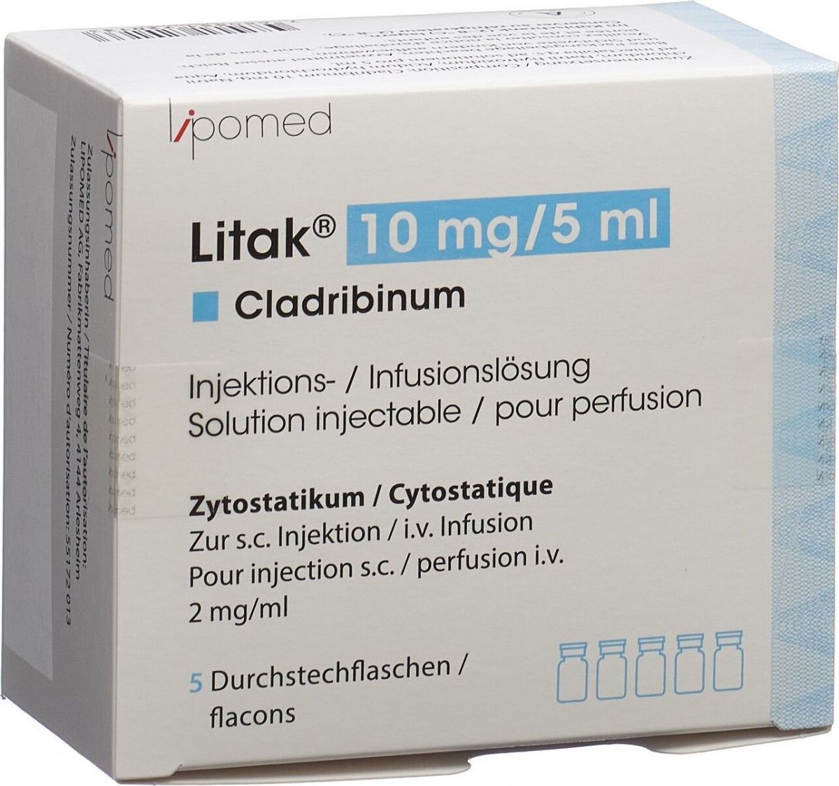 Litak 10, Injektions- / Infusionslösung