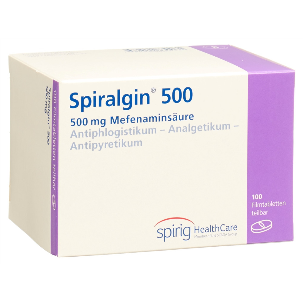 Spiralgin 500, Filmtabletten (teilbar)