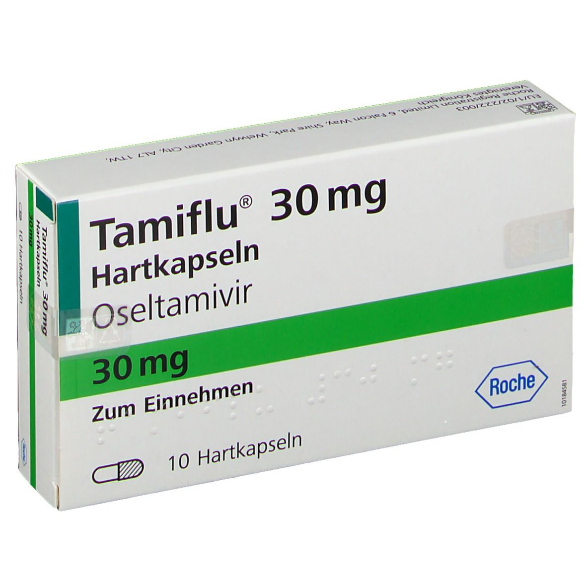 Tamiflu 30 mg, Kapseln
