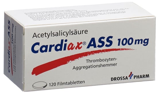 Cardiax ASS 100, Filmtabletten