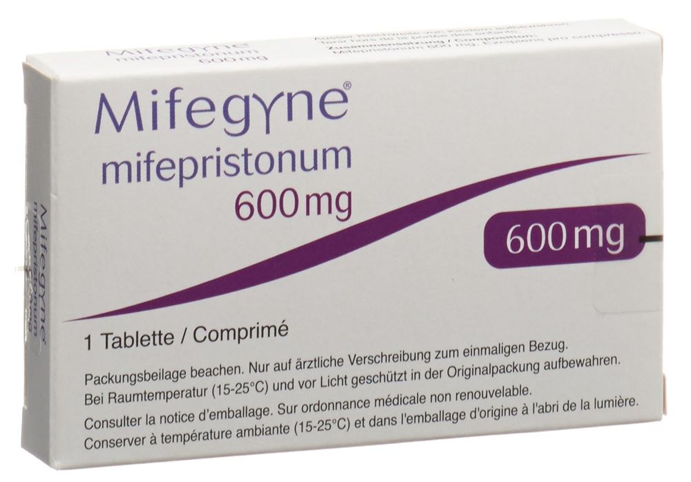 MIFEGYNE cpr 600 mg