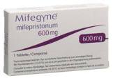 Mifegyne 600 mg, Tabletten