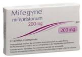 Mifegyne 200 mg,Tabletten