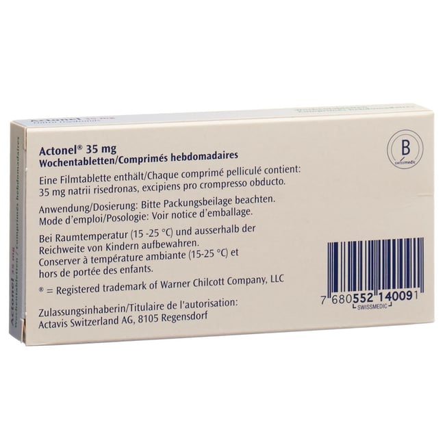 Actonel 35 mg Wochentabletten, Filmtabletten