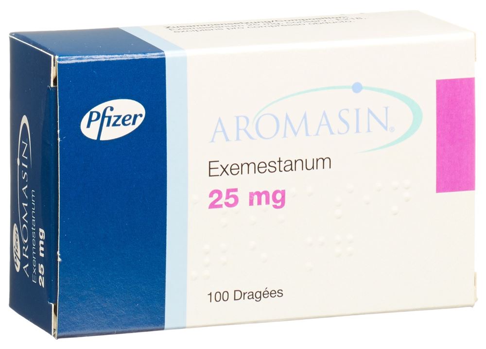 AROMASIN drag 25 mg 100 pce