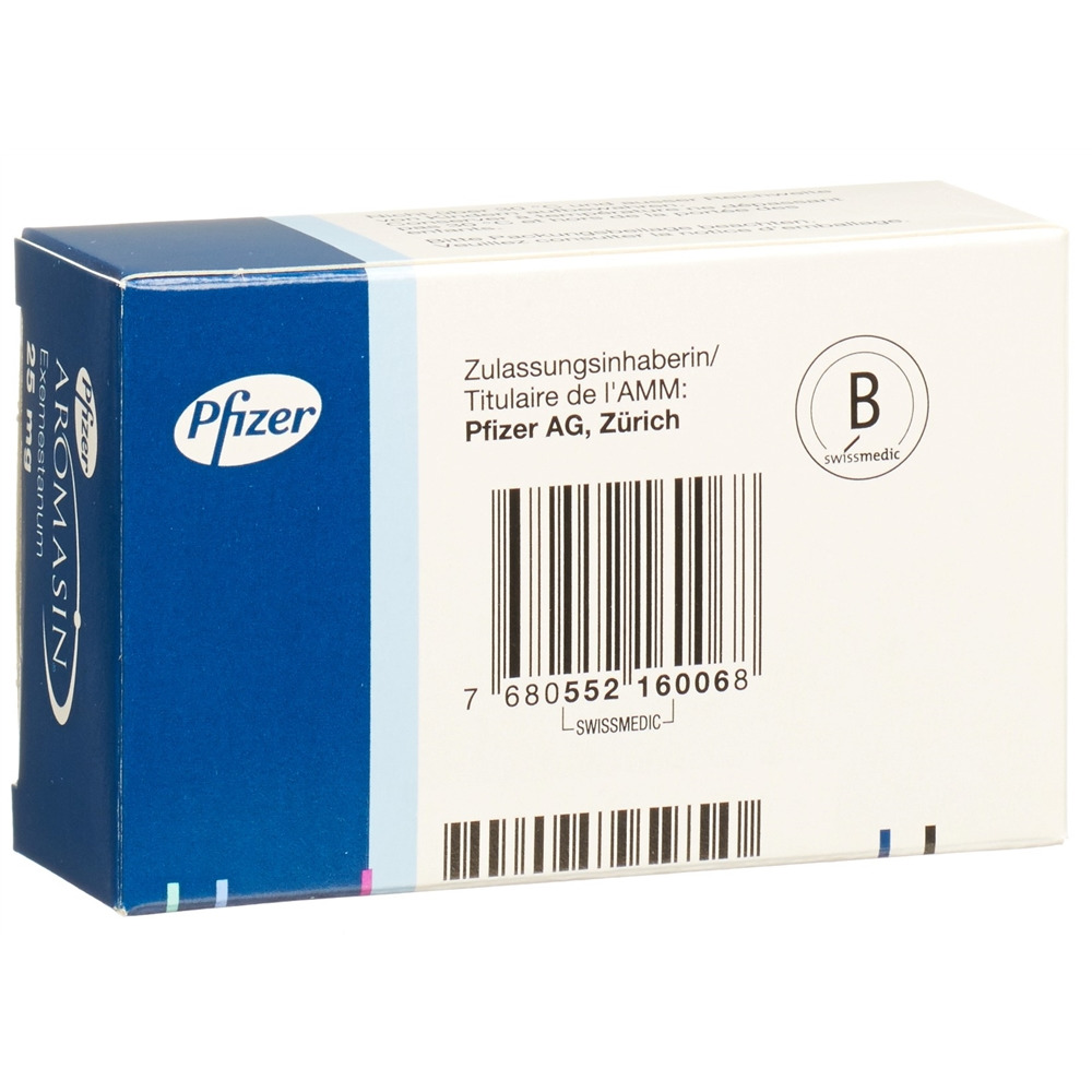 AROMASIN drag 25 mg 100 pce