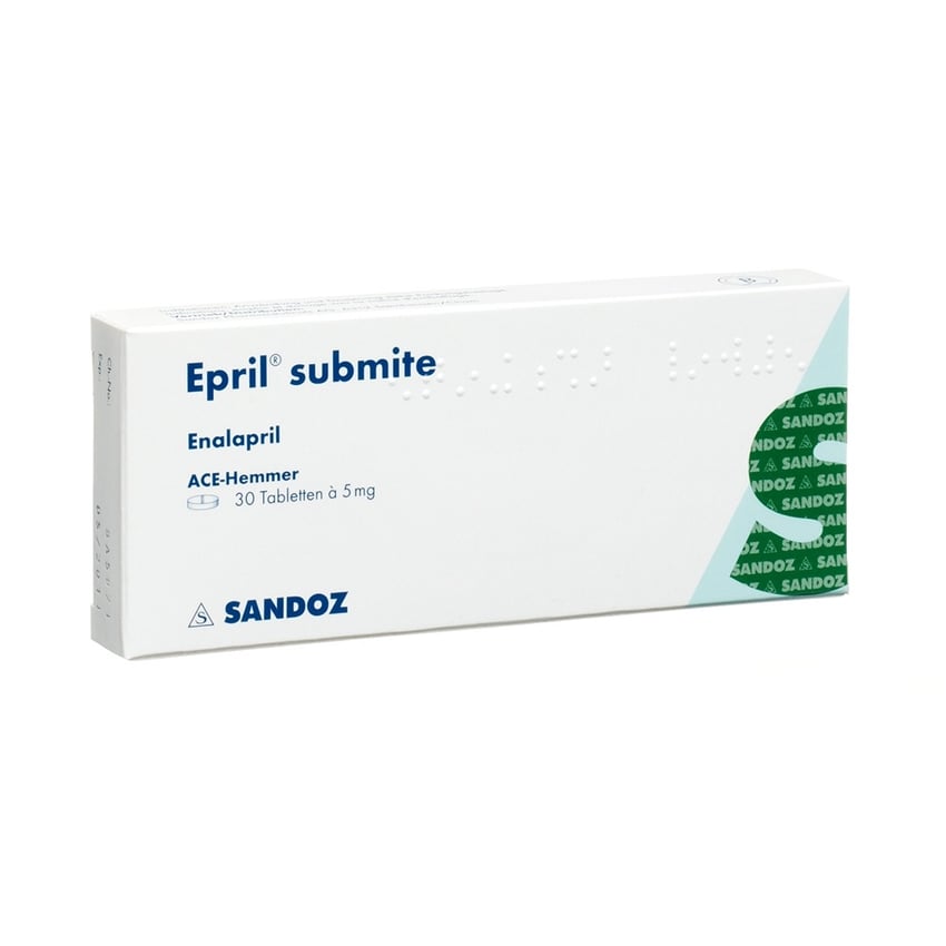 Epril submite, Tabletten