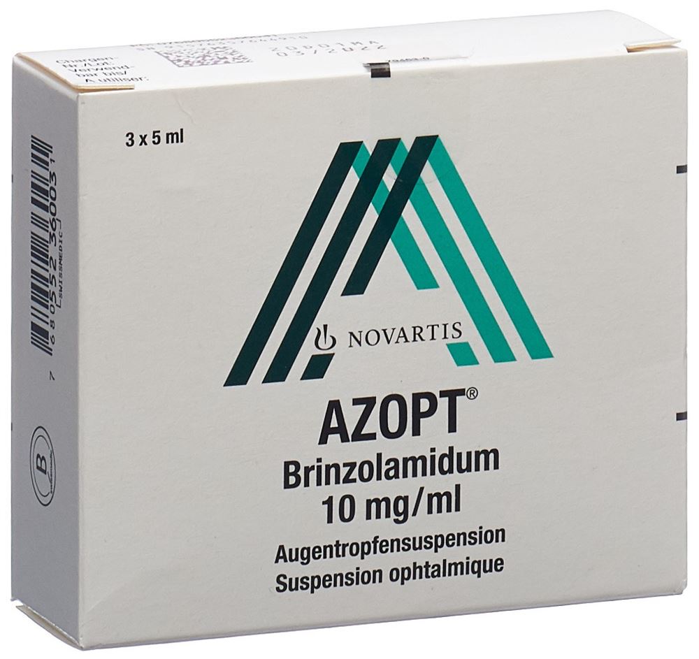 AZOPT susp opht 3 fl 5 ml