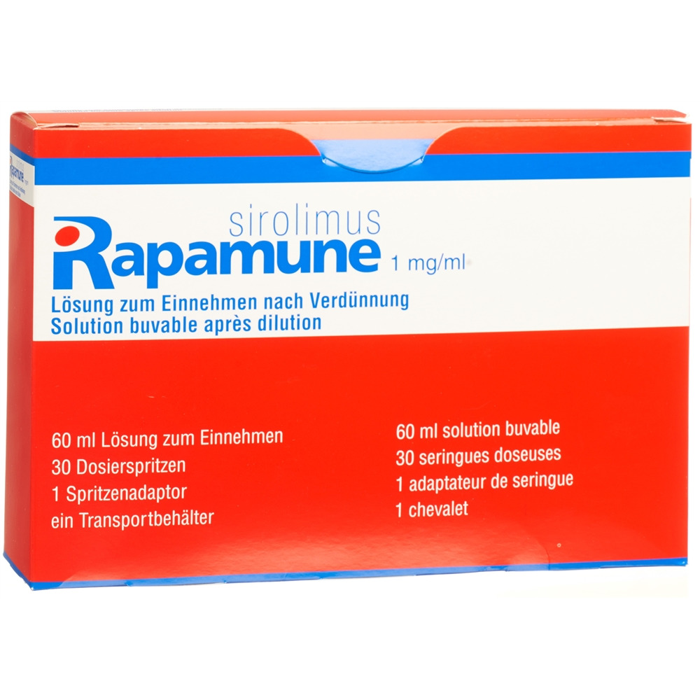 Rapamune 1 mg/ml, Lösung zum Einnehmen