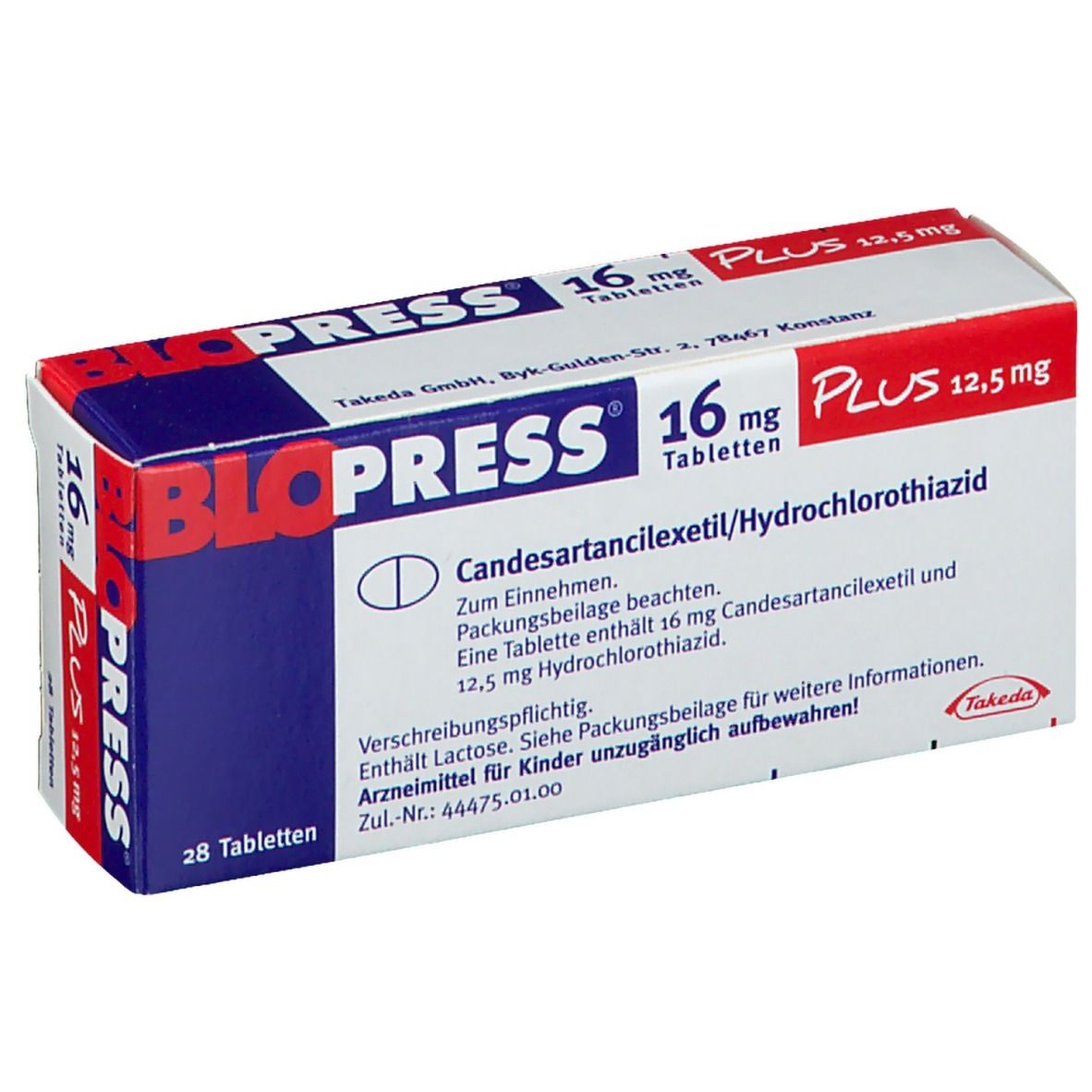 Blopress Plus 16/12.5 mg, Tabletten