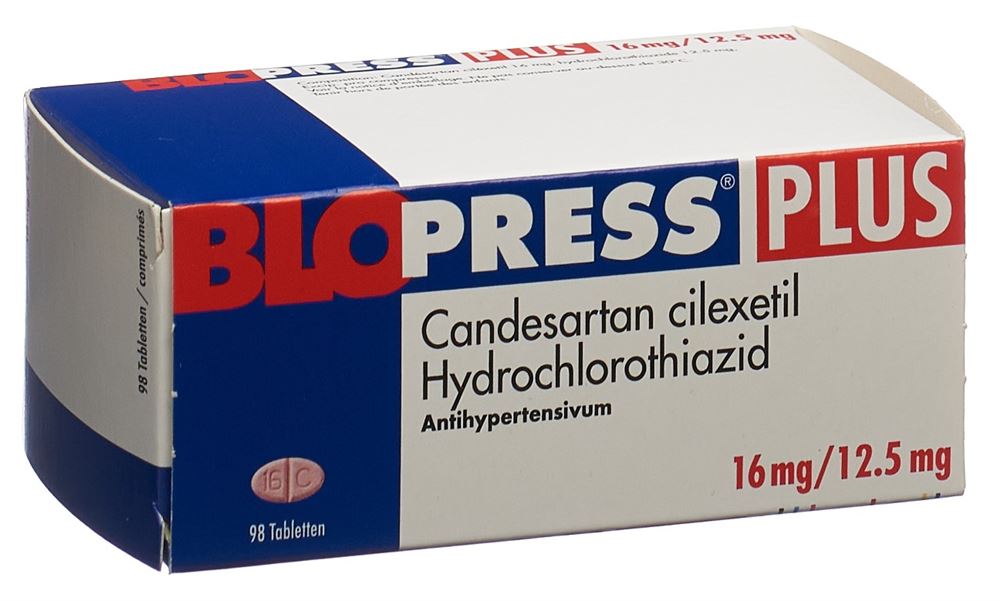 BLOPRESS plus cpr 16/12.5 mg 98 pce