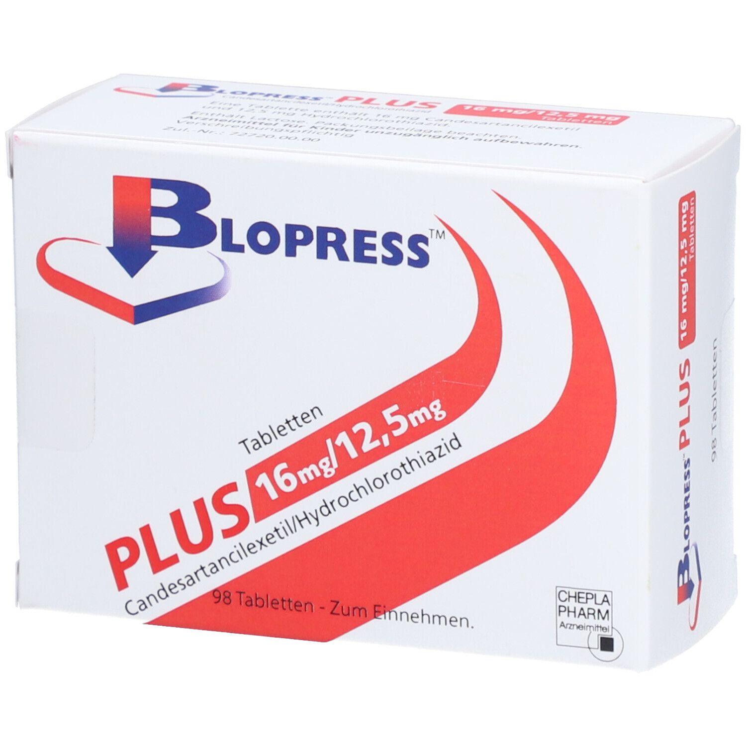 Blopress Plus 16/12.5 mg, Tabletten