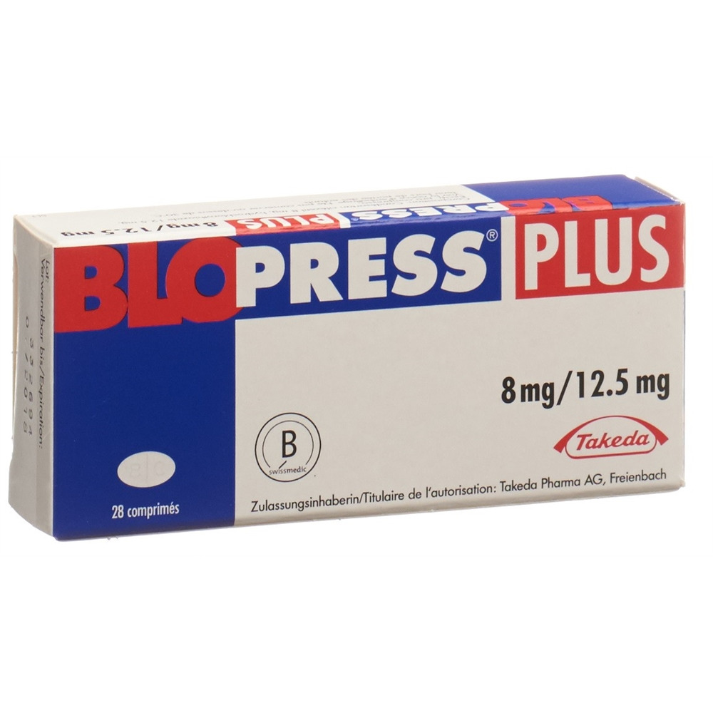 BLOPRESS plus cpr 8/12.5 mg 28 pce