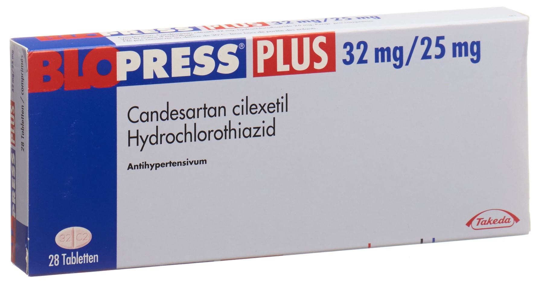 BLOPRESS plus cpr 32/25 mg 98 pce