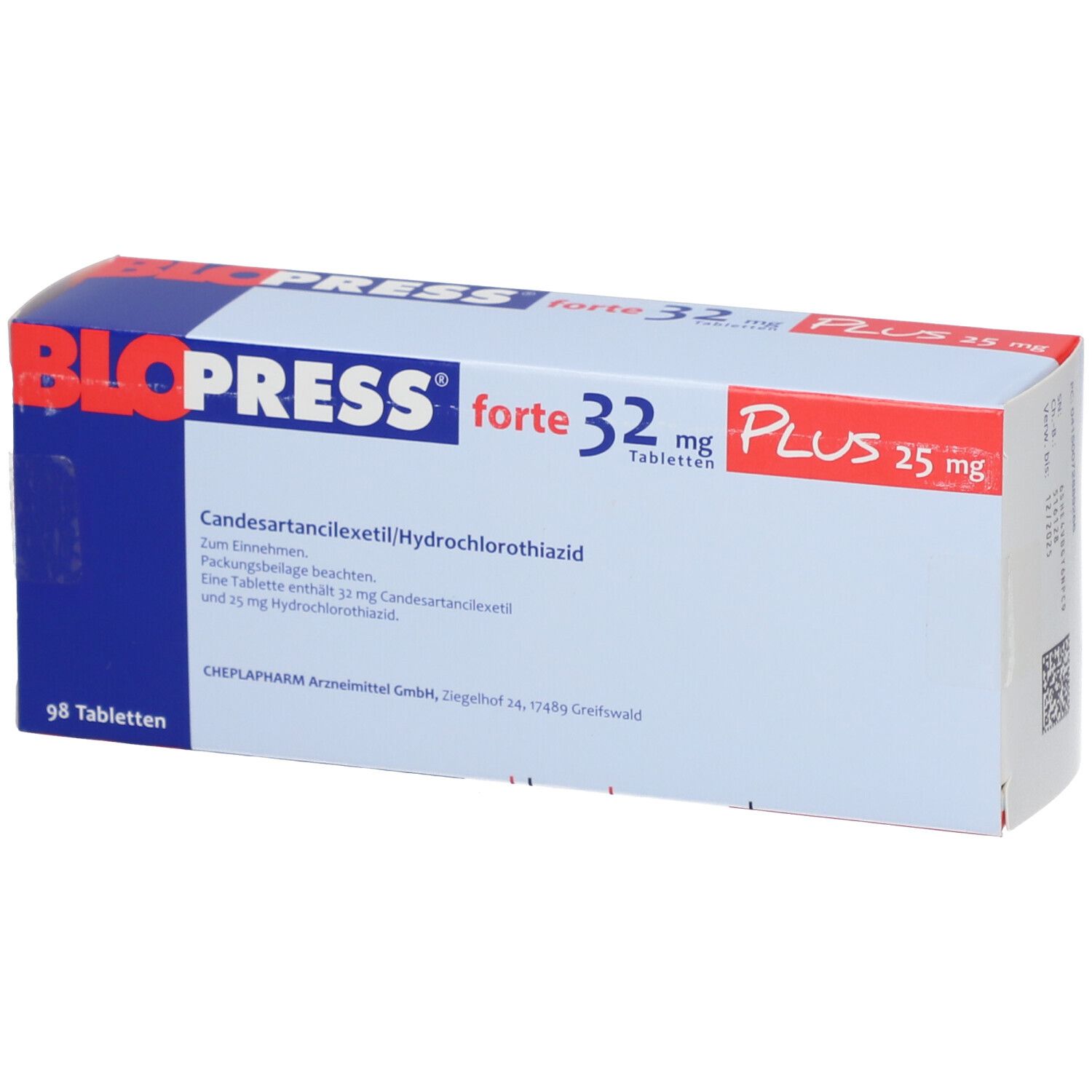 Blopress Plus 32/25 mg, Tabletten