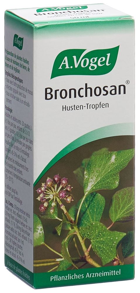 VOGEL Bronchosan gouttes nouv formule fl 50 ml