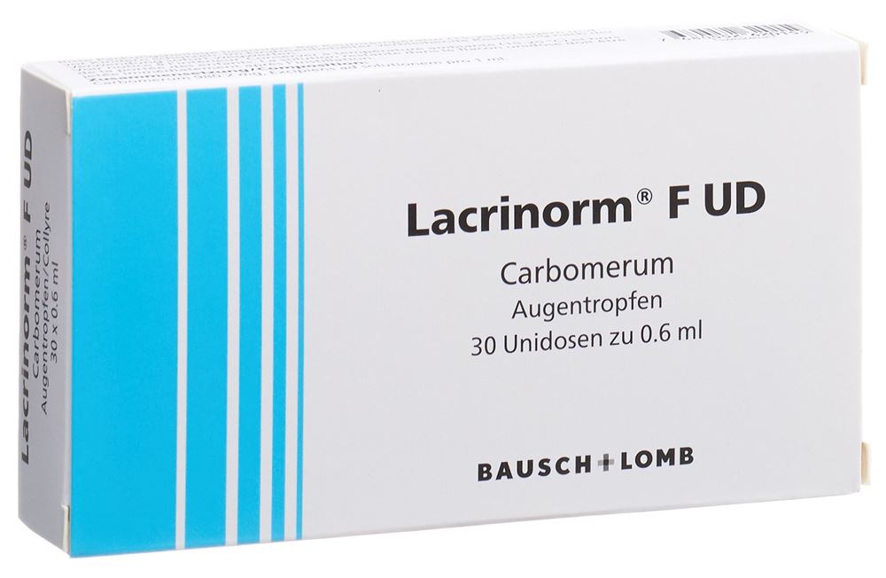 LACRINORM F UD gtt opht 30 unidos 0.6 ml