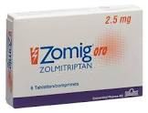 Zomig oro, Schmelztabletten