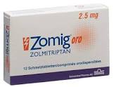 Zomig oro, Schmelztabletten
