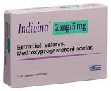Indivina 2 mg/5 mg, Tabletten