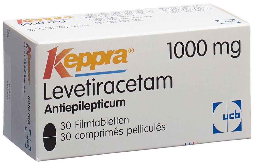 KEPPRA cpr pell 1000 mg 30 pce