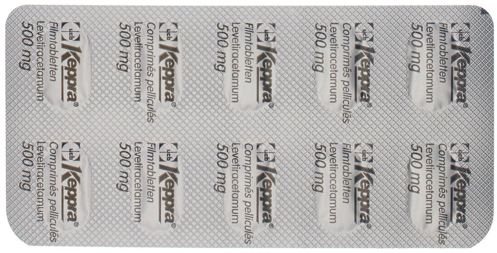 KEPPRA cpr pell 500 mg 20 pce