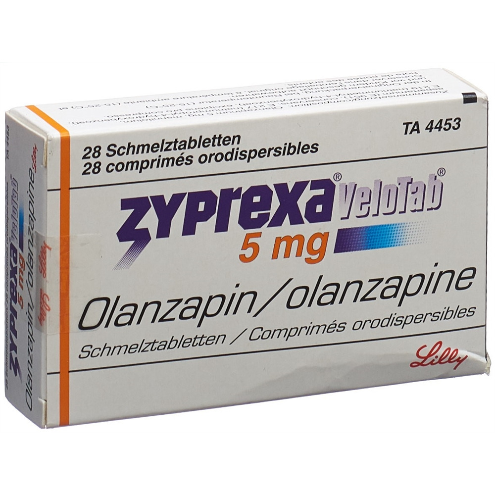 Zyprexa Velotab 5 mg, Schmelztabletten