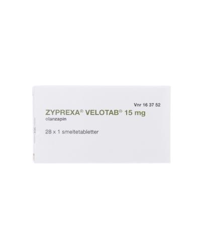 Zyprexa Velotab 15 mg, Schmelztabletten