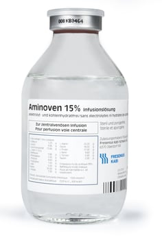 AMINOVEN sol perf 15 % 250ml 10 fl 250 ml