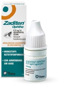 Zaditen Ophtha, Augentropfen