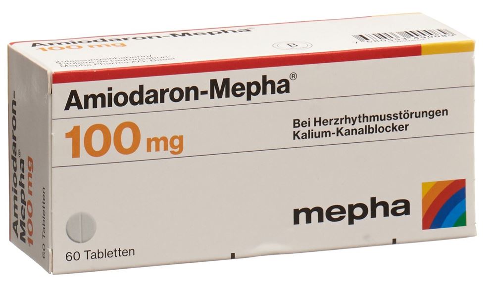 AMIODARON Mepha cpr 100 mg 60 pce
