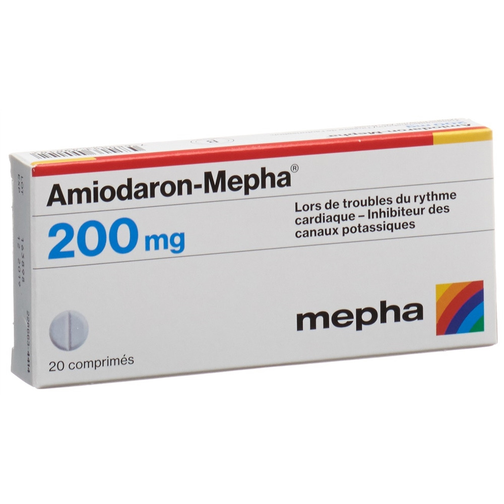 AMIODARON Mepha cpr 200 mg 20 pce