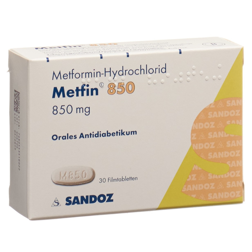 METFIN cpr pell 850 mg 30 pce
