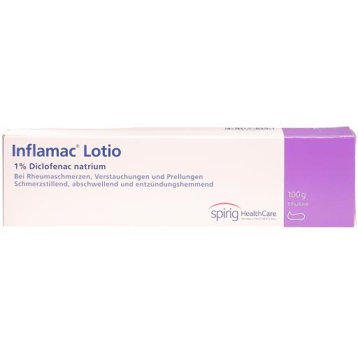 INFLAMAC Lotion émuls 1 % tb 100 g